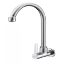 SINK TAP FOR WALL BRASS CHR.