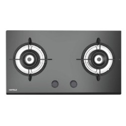 B-IN GAS HOB BL. 730X420MM 2 BURNER