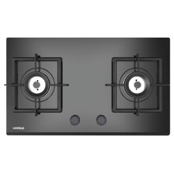 B-IN GAS HOB BL.750X450MM 2 BURNER