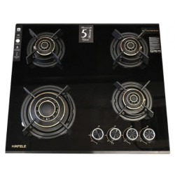 B-IN GAS HOB BLA. 4 BURNER 590X520MM