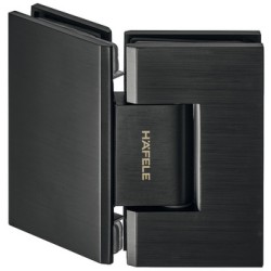 SHOWER DR.HINGE BR.BLACK MATT G-G 135°