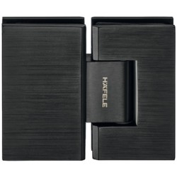 SHOWER DR.HINGE BR.BLACK MATT G-G 180°