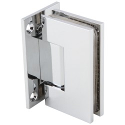  SHOWER HINGE 90D BR.CHR.POL. 